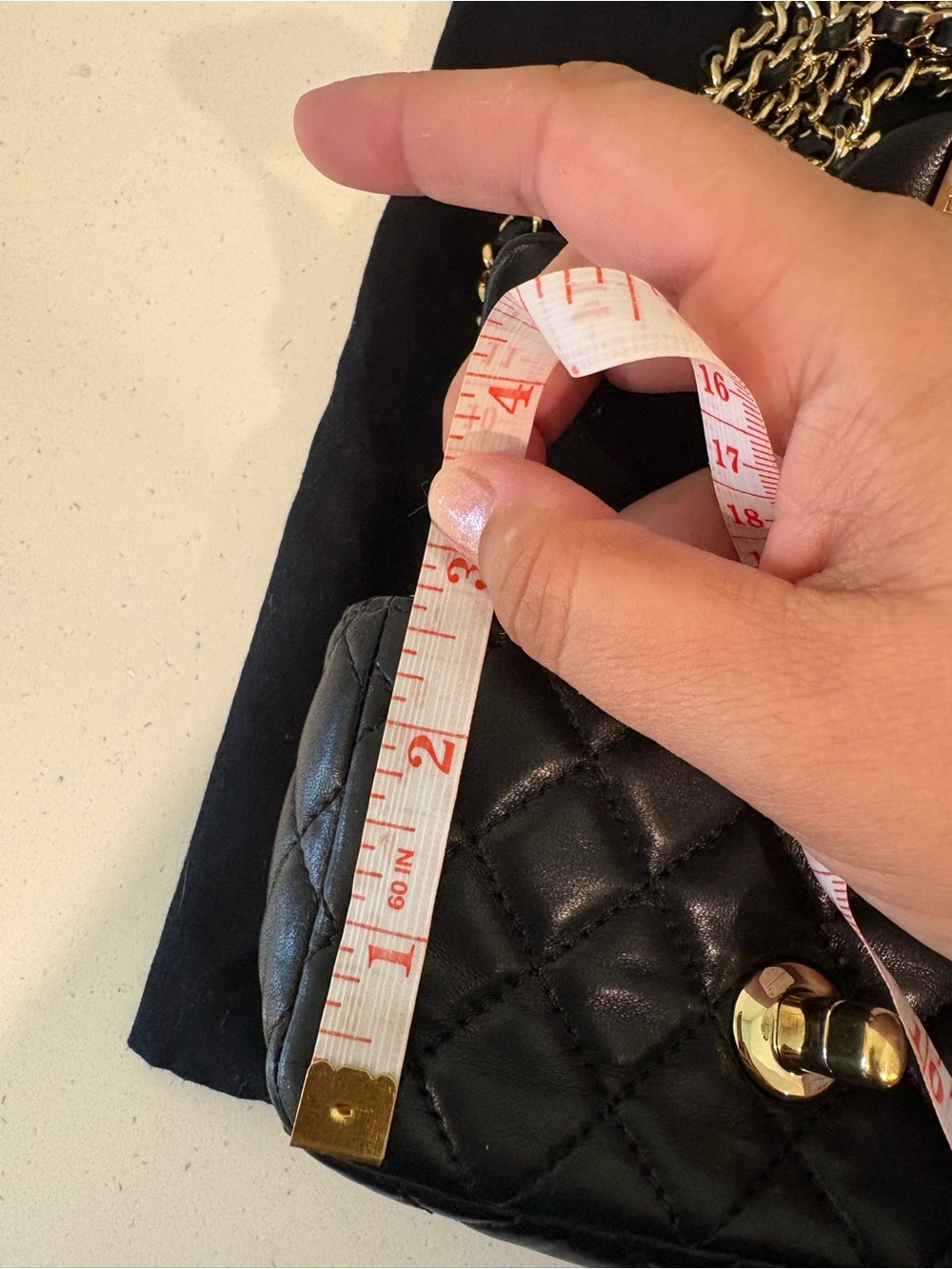 Chanel Extra Mini Classic Flap Black Lambskin Gold Hardware - Picture 13 of 16